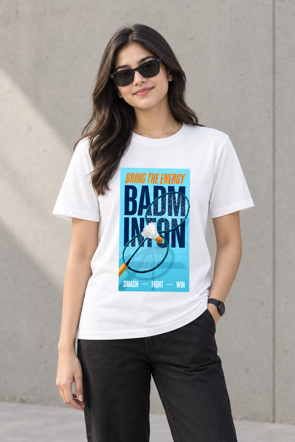 Badminton : Bring the Energy - Unisex T-shirt