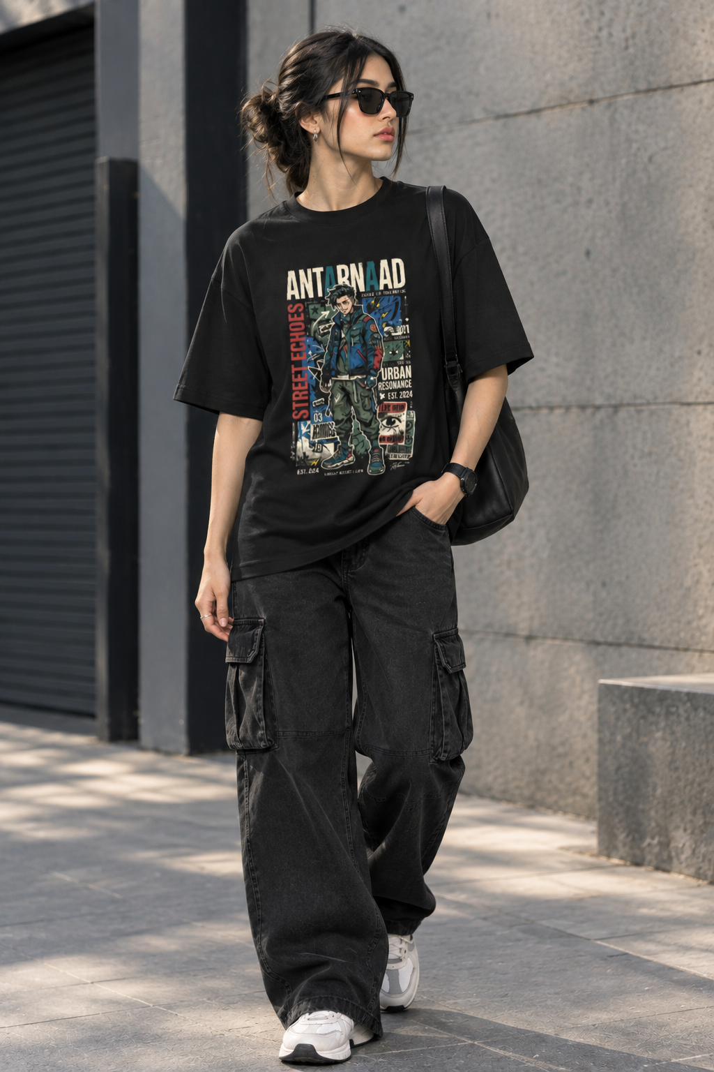 ANIME STYLE POSTER - Oversized - Unisex T-shirt