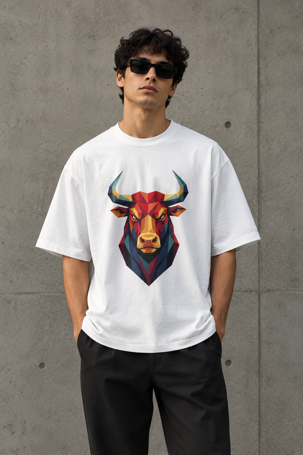 Bull - Oversized T-shirt - Unisex