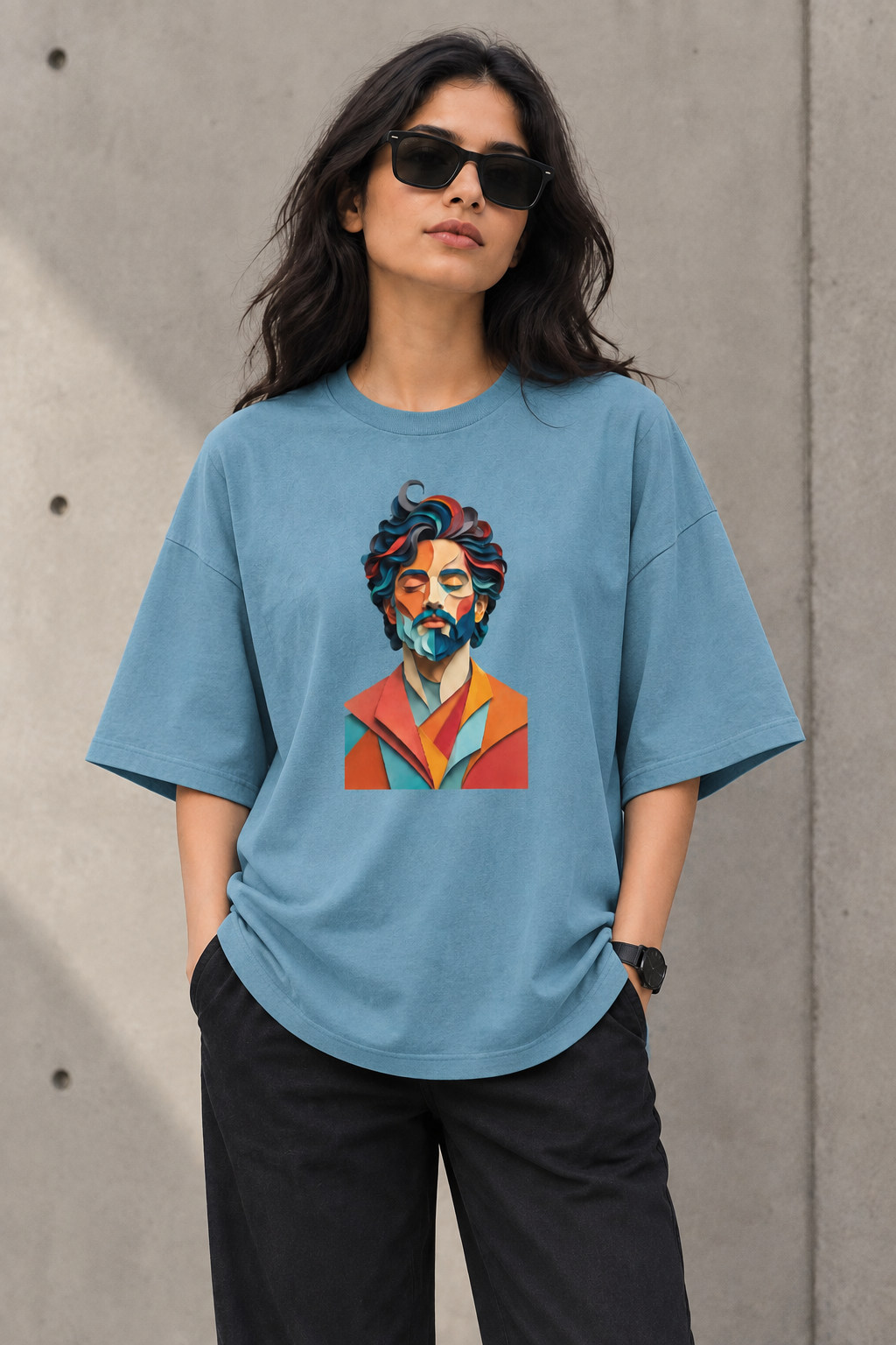Serene - Oversized T-shirt-Unisex