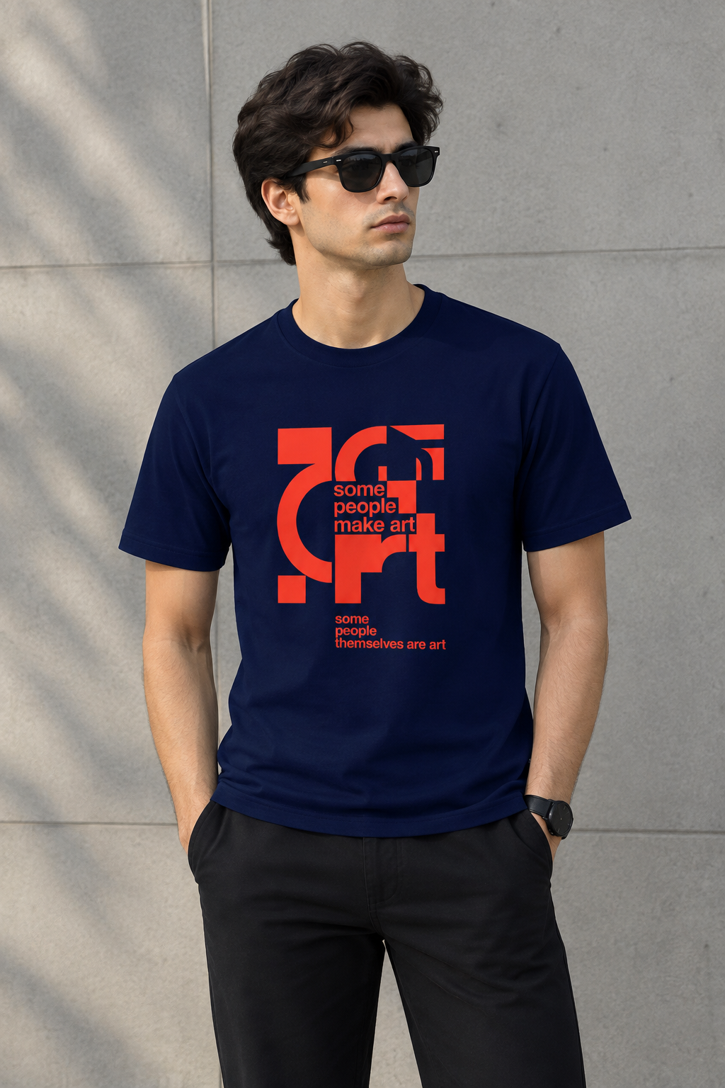 Some People make Art, some people themselves are Art -Unisex T-shirt