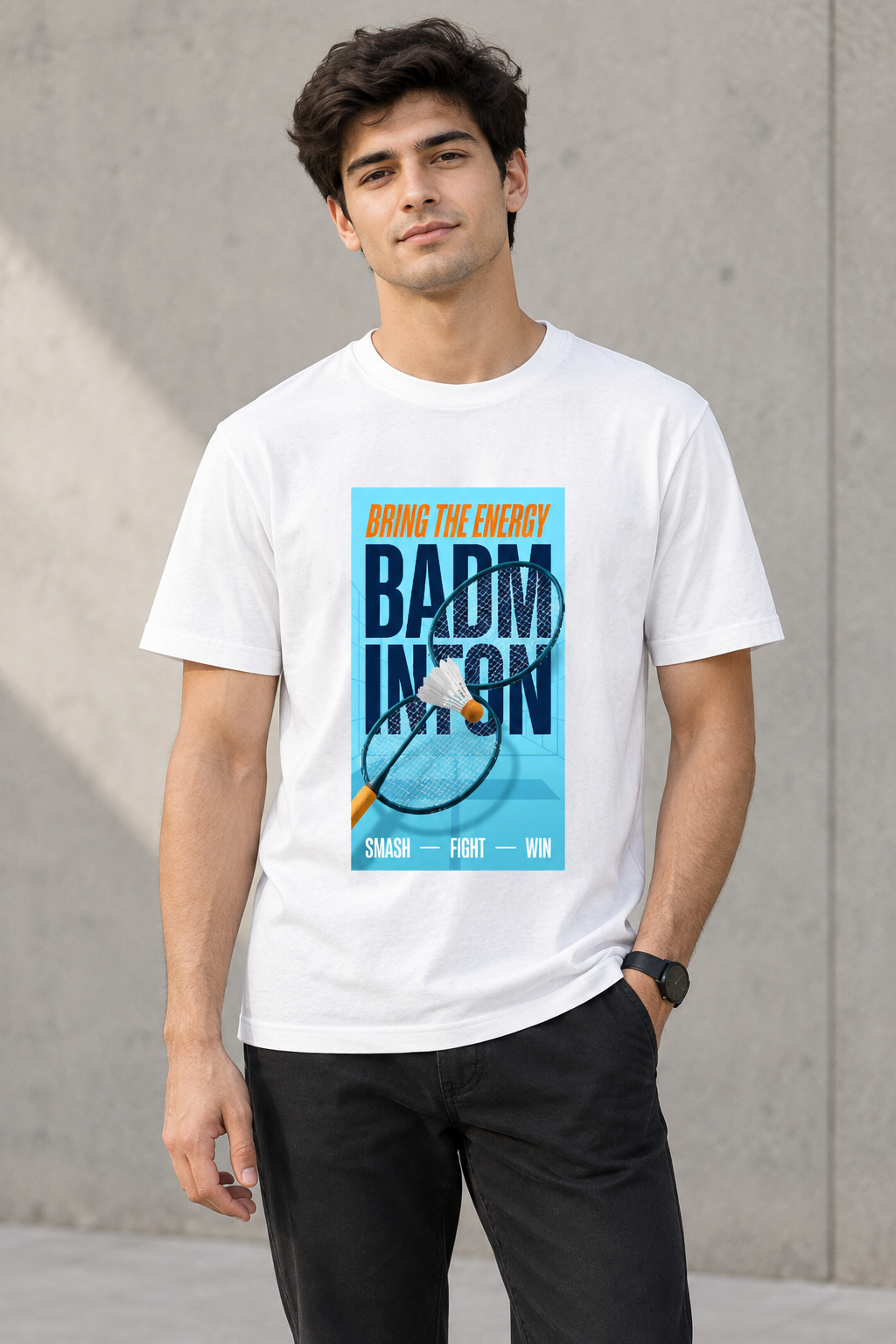 Badminton : Bring the Energy - Unisex T-shirt