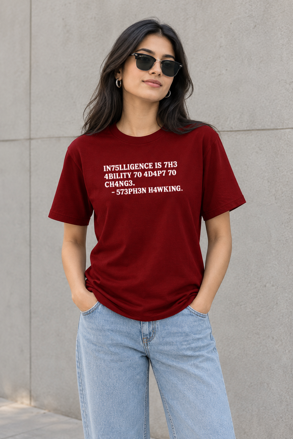 Intelligence is the ability to adapt to change - Unisex T-shirt