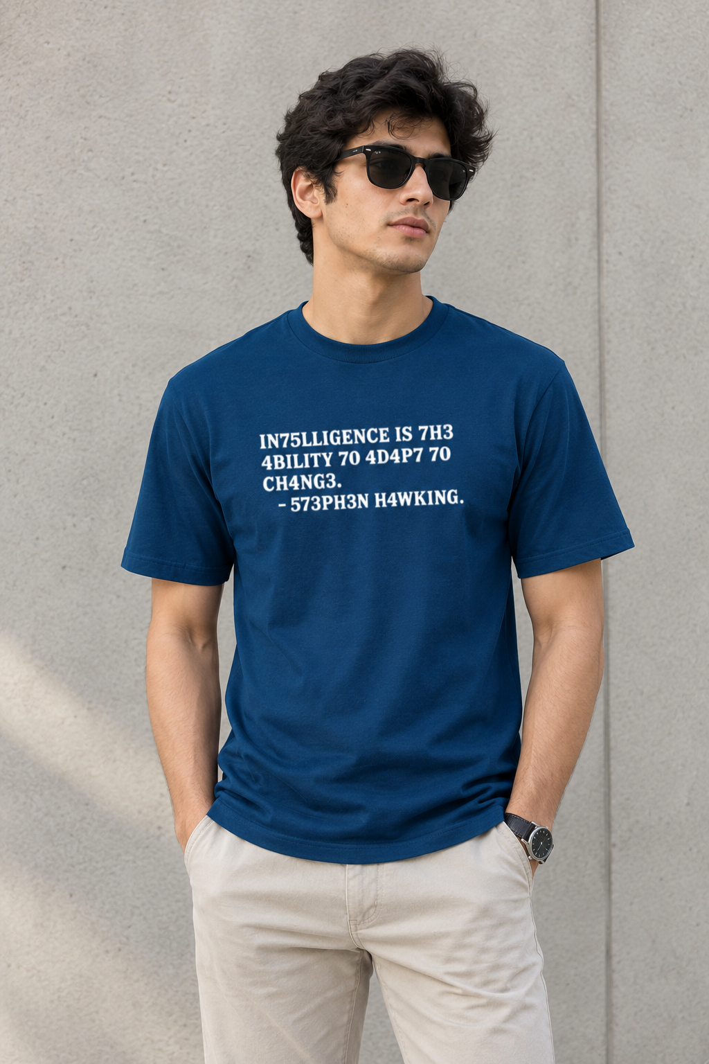 Intelligence is the ability to adapt to change - Unisex T-shirt