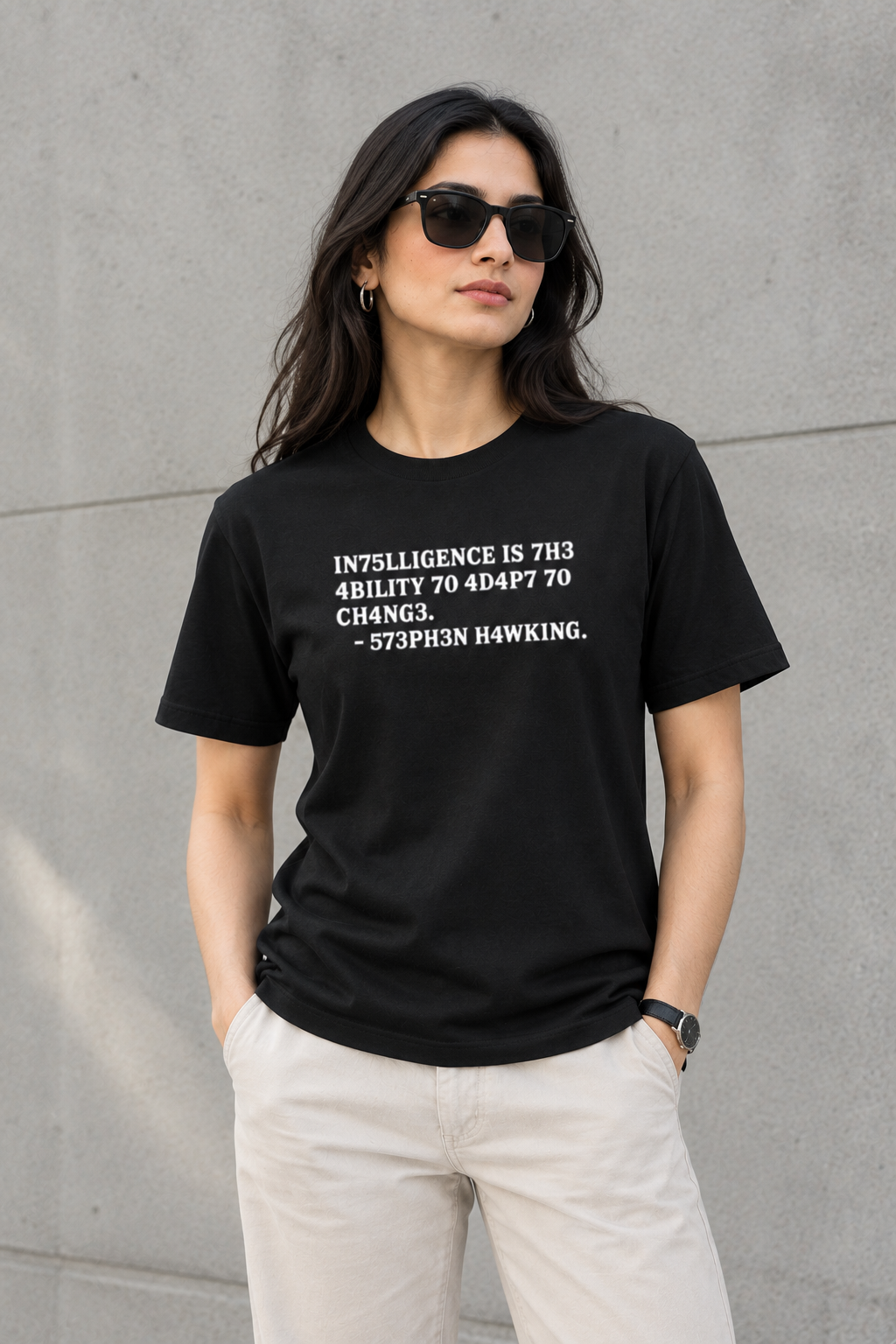 Intelligence is the ability to adapt to change - Unisex T-shirt